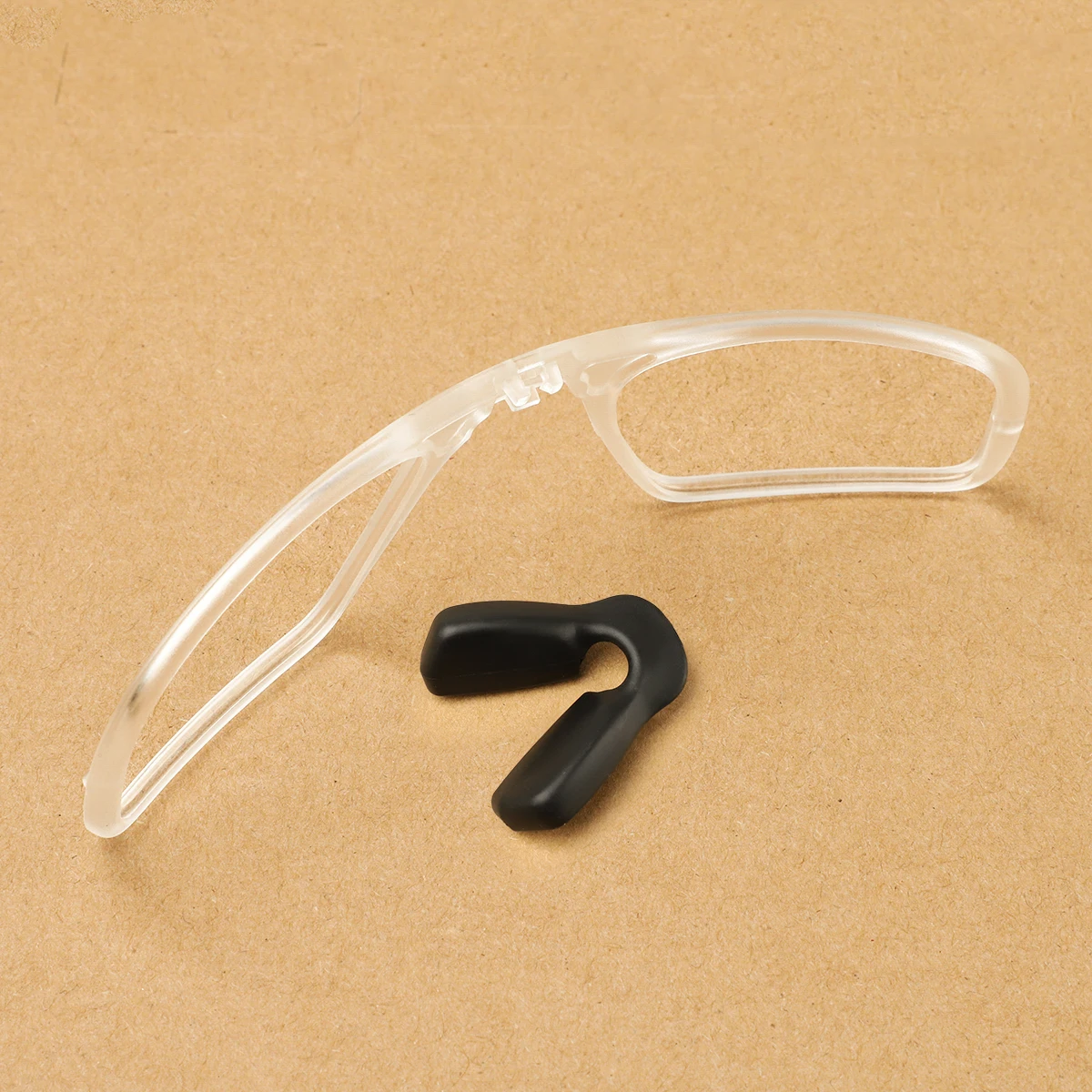 

Rx Insert Clip-On Lens Carrier With Nose Pad for Oakley Jawbreaker OO9290 Jawbreaker Asian Fit OO9270 Sunglass Frame