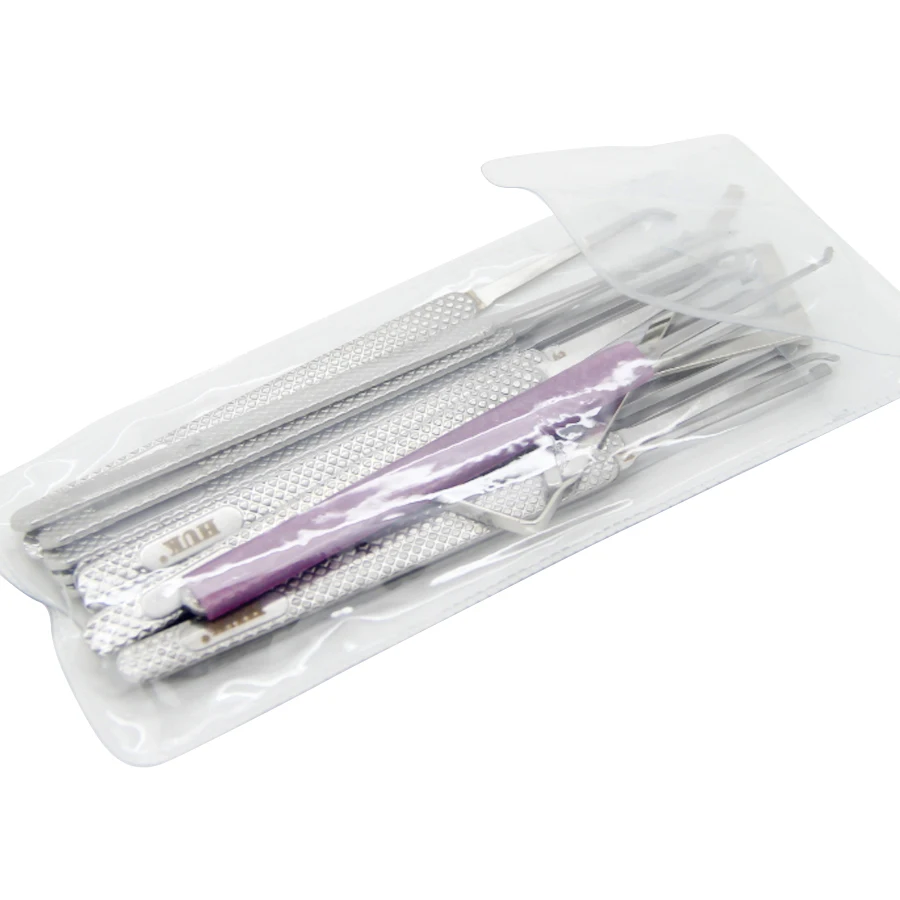 حار بيع 18/21/22 قطعة واحدة هوك قفل اختيار مجموعة أدوات قفال السيارة