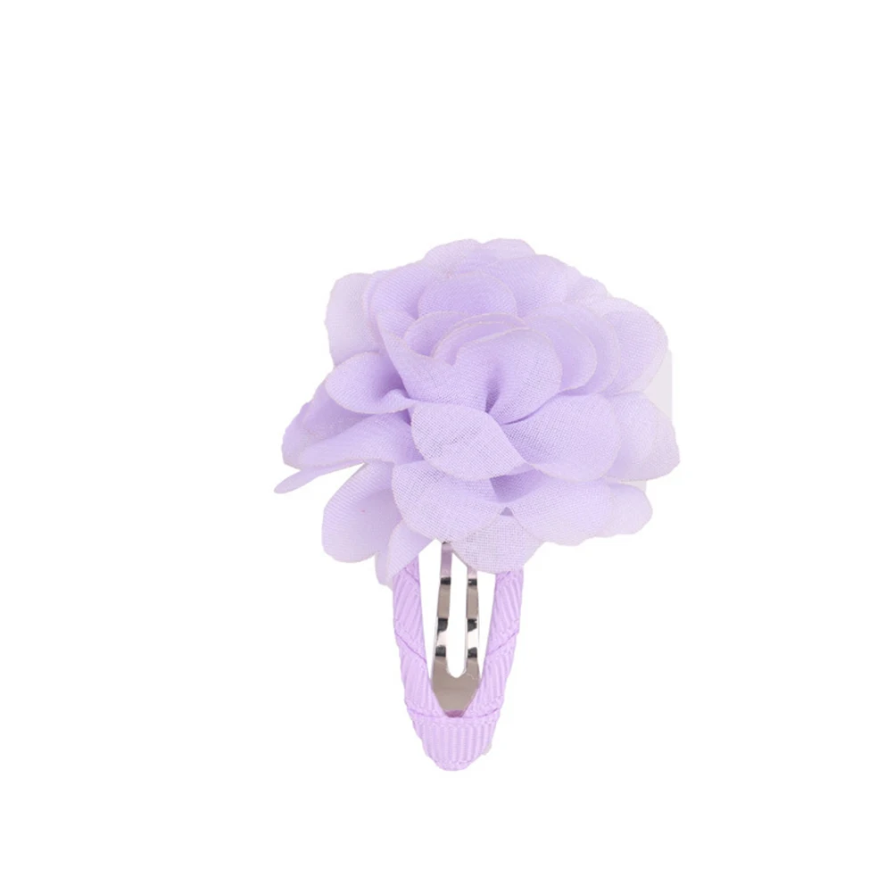 

15 Pcs Chiffon Flower Hair Clips for Girls Side Hairpin Accessories Barrettes