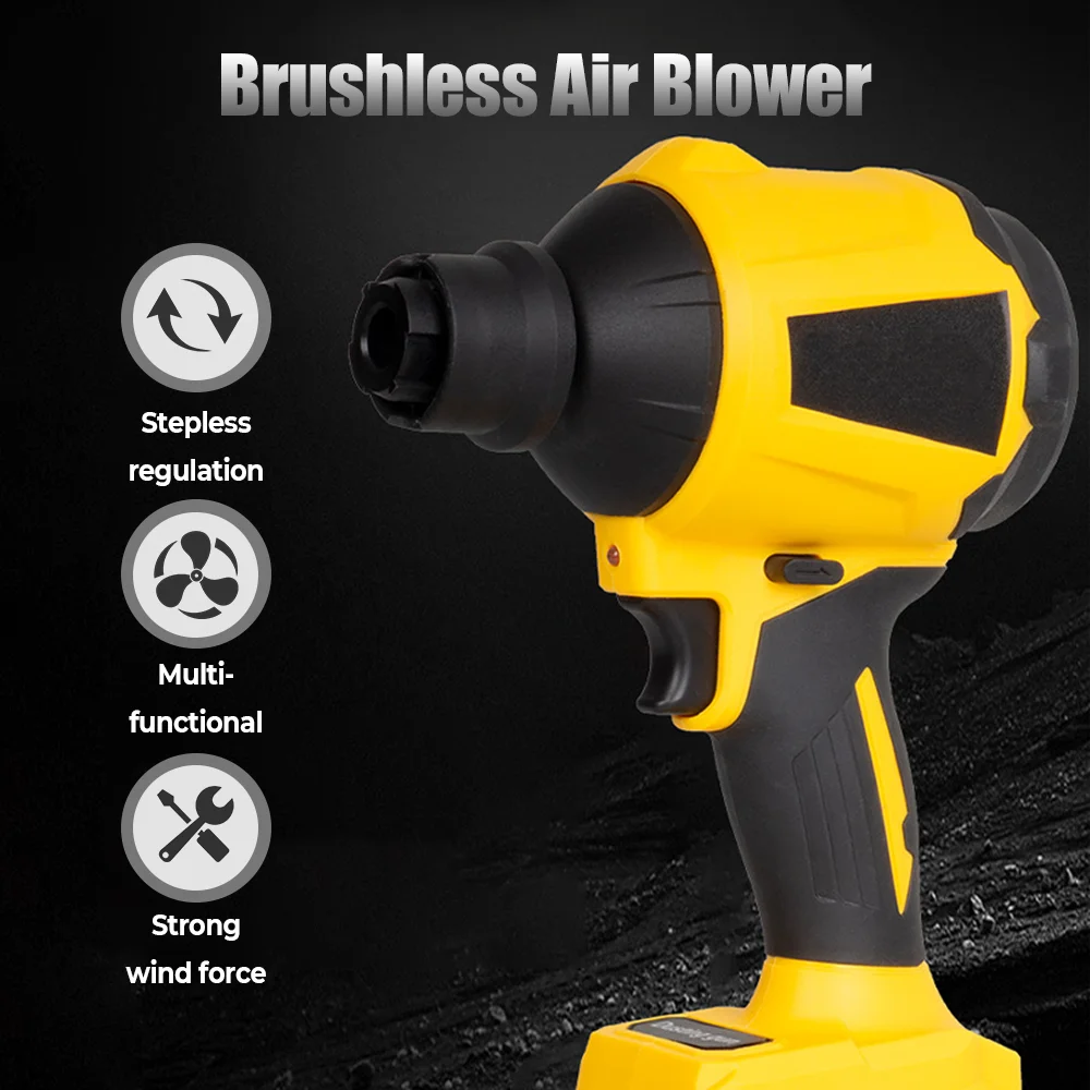 

Бесщеточный воздуходувка для Makita/ Dewalt/ Milkaukee, аккумуляторный пистолет для удаления пыли, многофункциональная машина для пыли, инструменты для накачивания