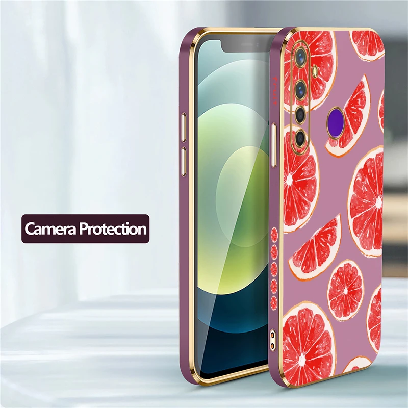 حافظة هاتف لهاتف OPPO Realme GT Neo 3 2 Pro X X7 Pro V25 V13 V5 Q5 Q3i نوت 60 Q3 Pro كرنفال برتقالي طباعة تصفيح غطاء ناعم