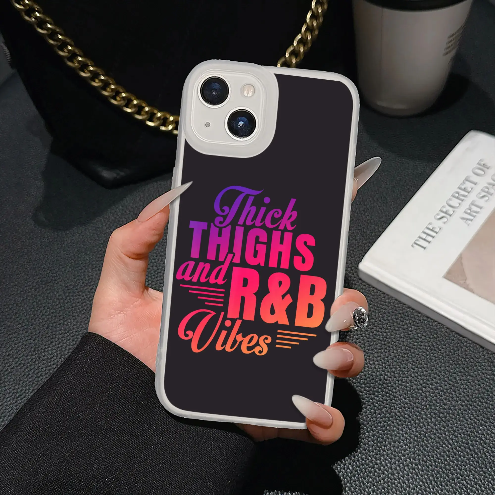 New Bumper Thick Thighs R&B Vibes Phone Case for iPhone Various Models 17 16 15 14 13 12 11 view 6