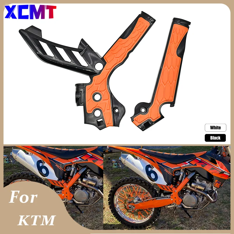 

Motorcycle Frame Guards Motocross X-Grip Protection Cover For KTM SX SXF EXC EXCF XCW XCFW 125 150 250 350 400 450 500 2011-2016