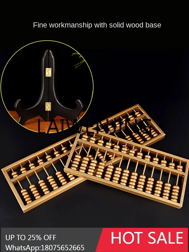 

Ruyi Abacus Movable Beads Decoration Living Room Office Decorations Crafts Gift Two Sizes Decoration