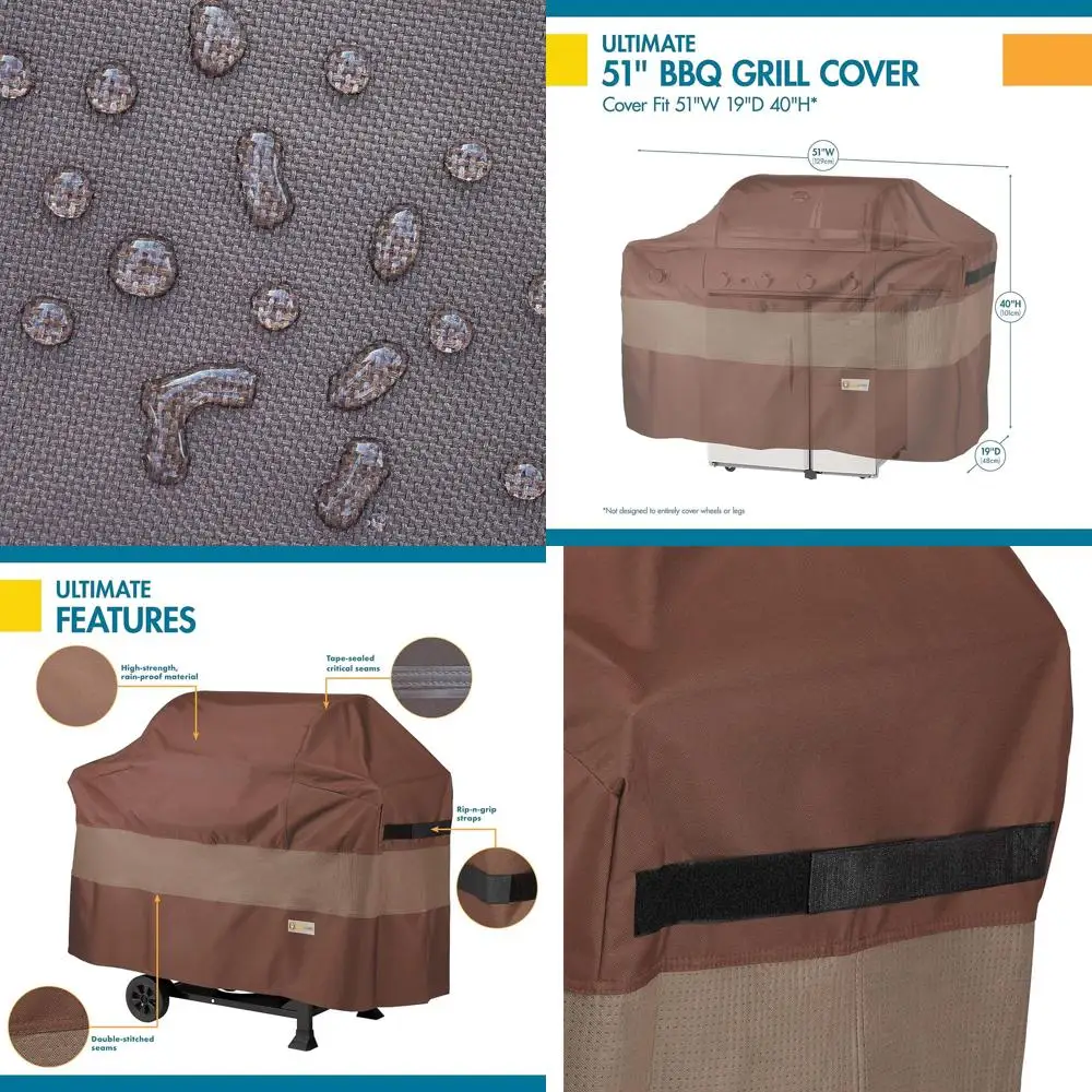 

51 Premium Outdoor BBQ Grill Cover - Weatherproof Protection for Your Grill