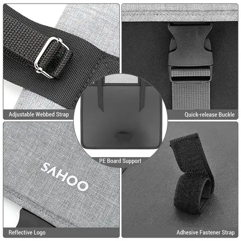 SAHOO Cykelväska för baksätet 40L Stor kapacitet Cykelpakethållare för cykling Resor Pendling 10 best sales cykel bakväska - №1