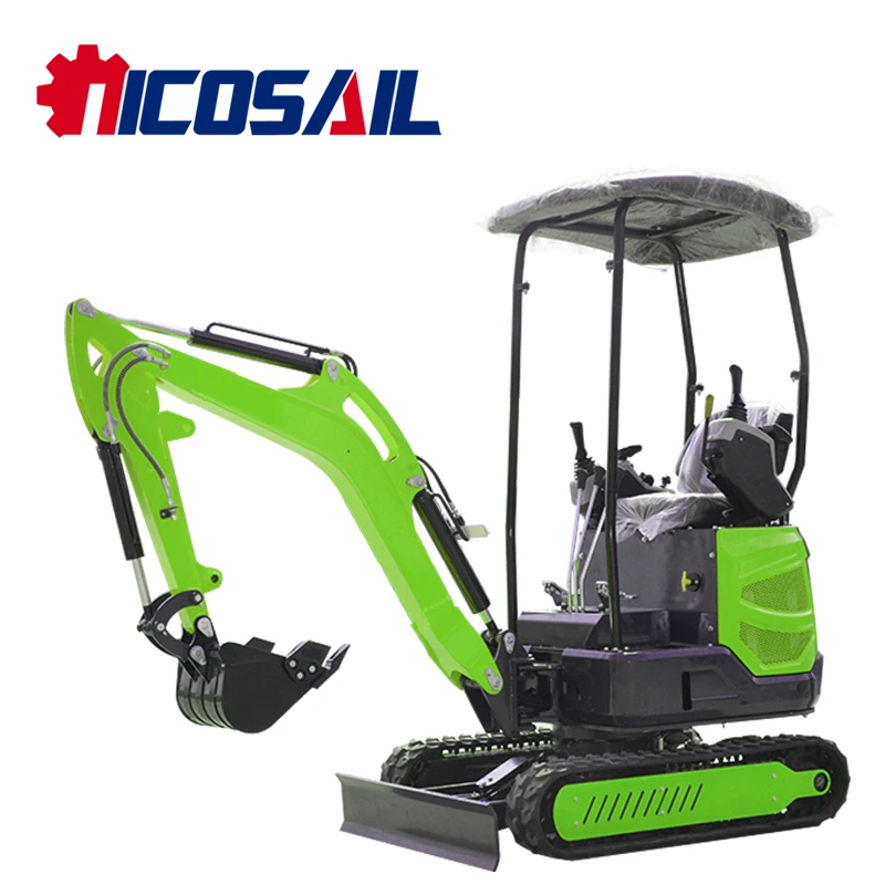 

Mini excavator with optional accessories 2.5-ton hydraulic tracked machine for sale price promotion