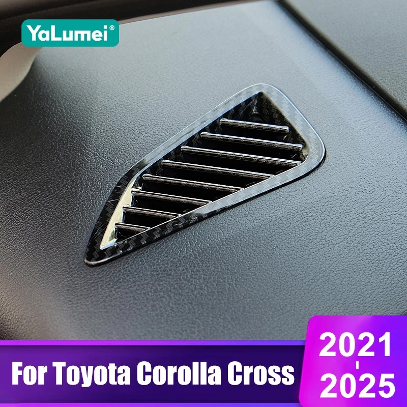 

For Toyota Corolla Cross XG10 2021 2022 2023 2024 2025 Hybrid Car Dashboard Air Conditioning Vent Outlet Cover Accessories