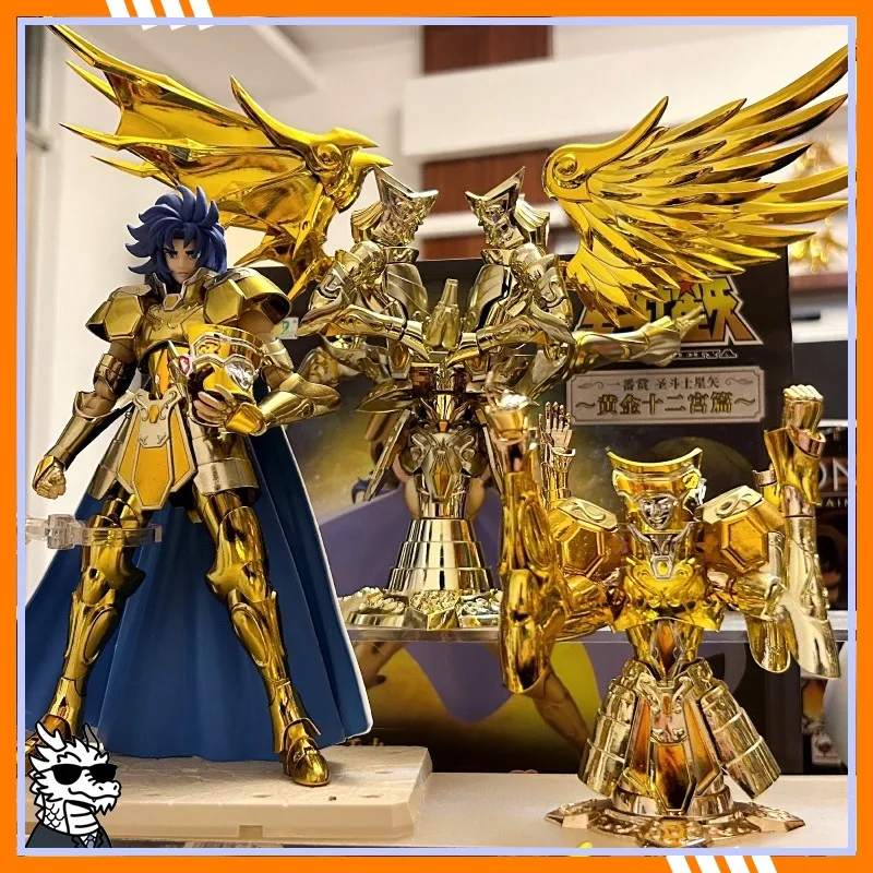 

In Stock Saint Seiya Myth Cloth Ex Gt Gemini Saga Soul Of Gold Divine Armor With Totem Object Sog Action Figure Model Toy Gifts