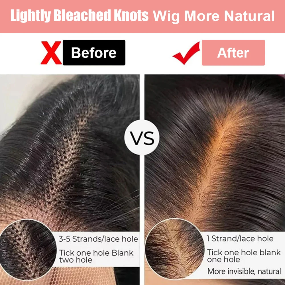 High-quality Vietnamese 250 Density 13x4 13x6 HD Lace Front Human Hair Wigs 30 40 Inch Bone Straight Human Hair Wigs Natural Pre Plucked Transparent Lace Frontal Wigs Pre Cut Glueless 5x5 Closure Wig Human Hair For Women