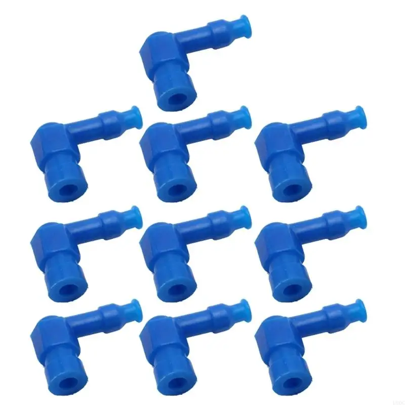 10Pcs High Temperature Resistant Plugs Boot Ignitions Coil Cover Suitable for Most Motorcycle & Automotive Engines New
