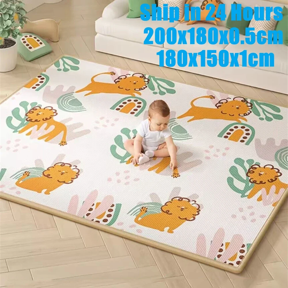 

Large Size New Playmat EPE Crawling Carpet Baby Play Mat Blanket Children Rug for Kids Educational Toys Soft Activity Game Floor