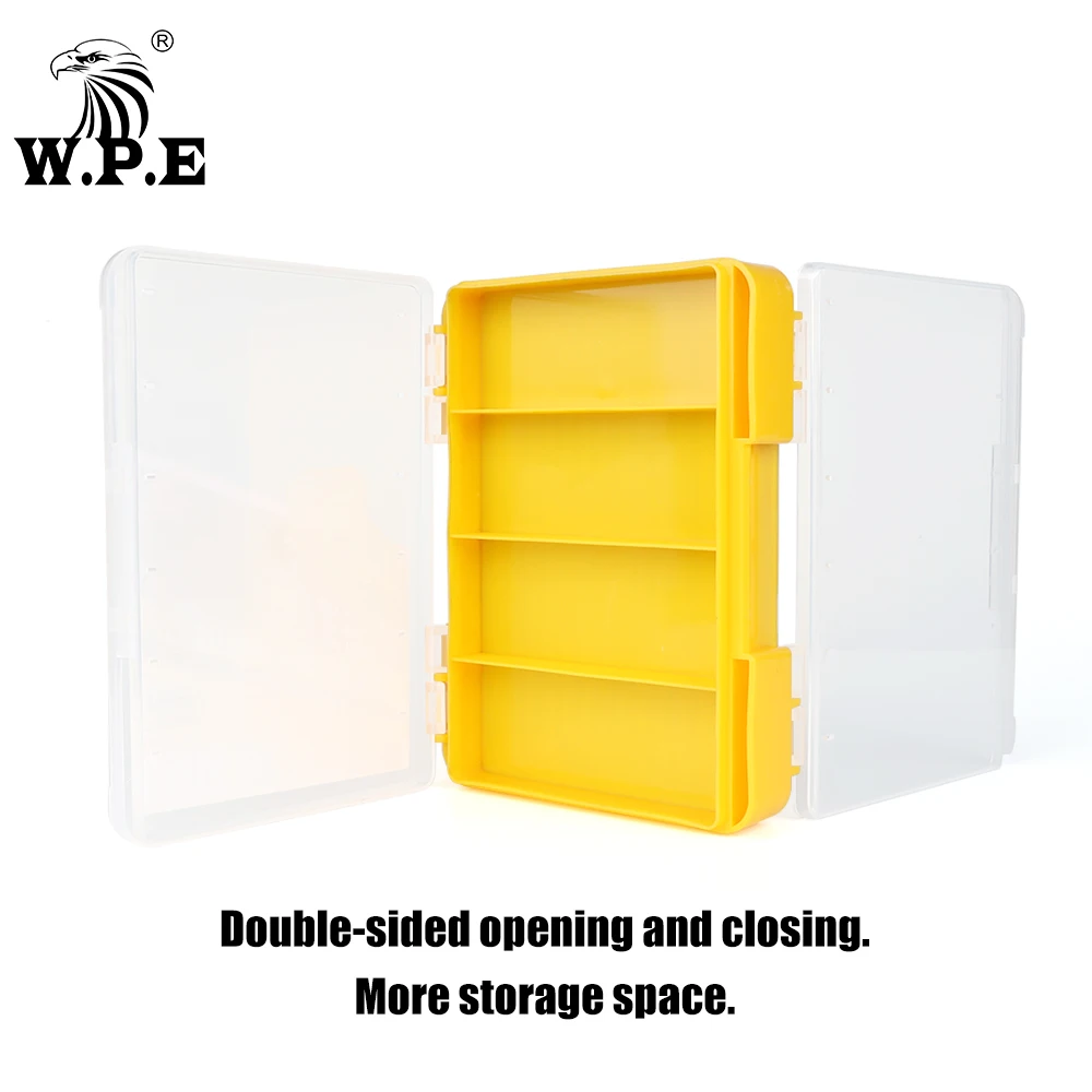W.P.E Caja de Señuelos para Pesca Doble Cara Lubina y Swimbaits - imagen 5