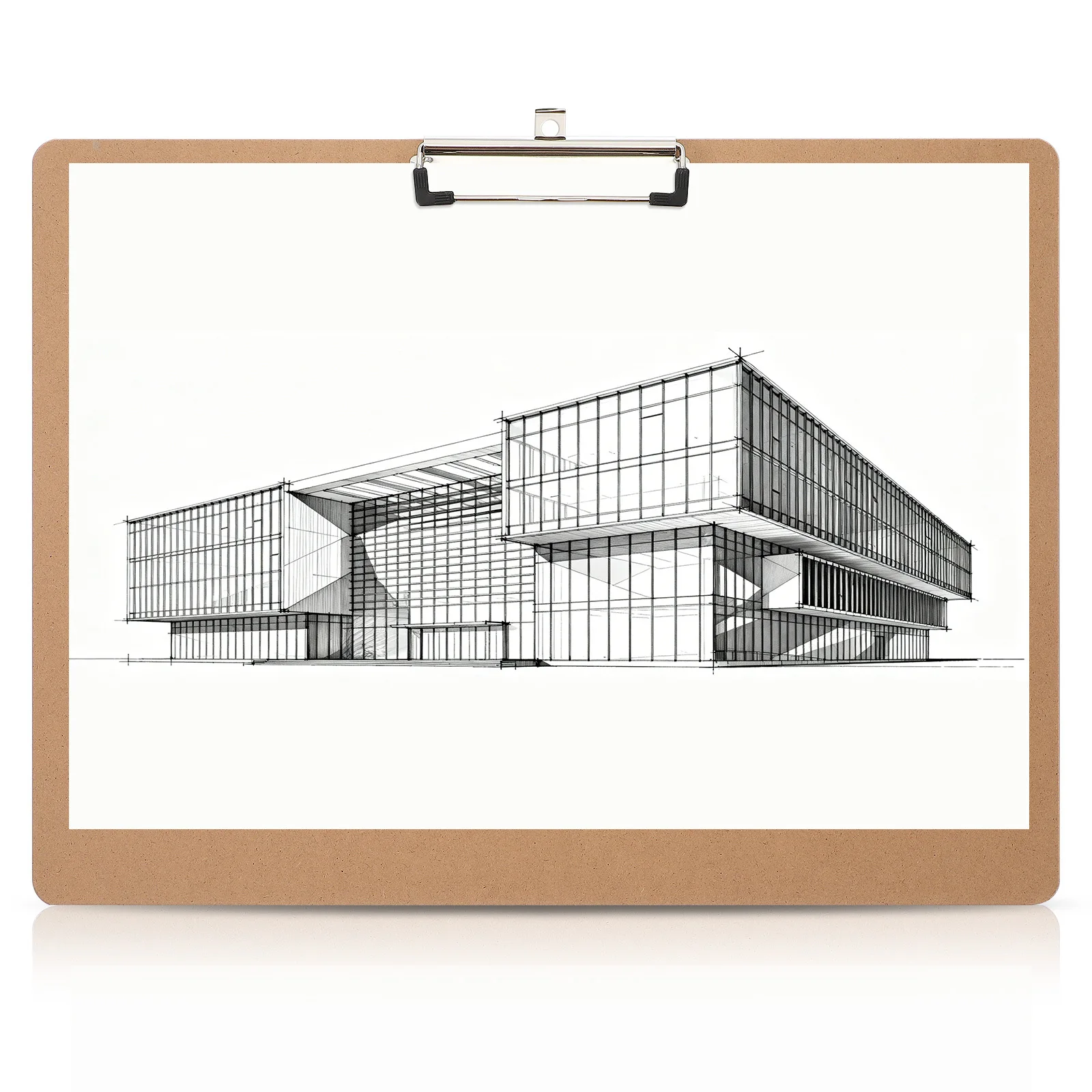 

A3 Writing Clipboard Heavy Duty Metal Clip Multifunctional Document Holder For Office Kitchen Drawing File Storage