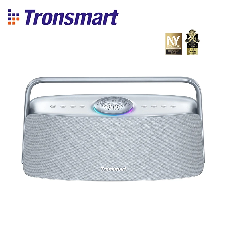 Tronsmart Fiitune X30 Bluetooth Speaker Wireless Speaker with Hi-Res Audio, 80W, IPX6, APP Control, Portable Handle Home Speaker