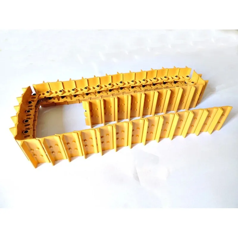 Remote Control Hydraulic Bulldozers Models Crawler Plates Simulation of Walking Tracks