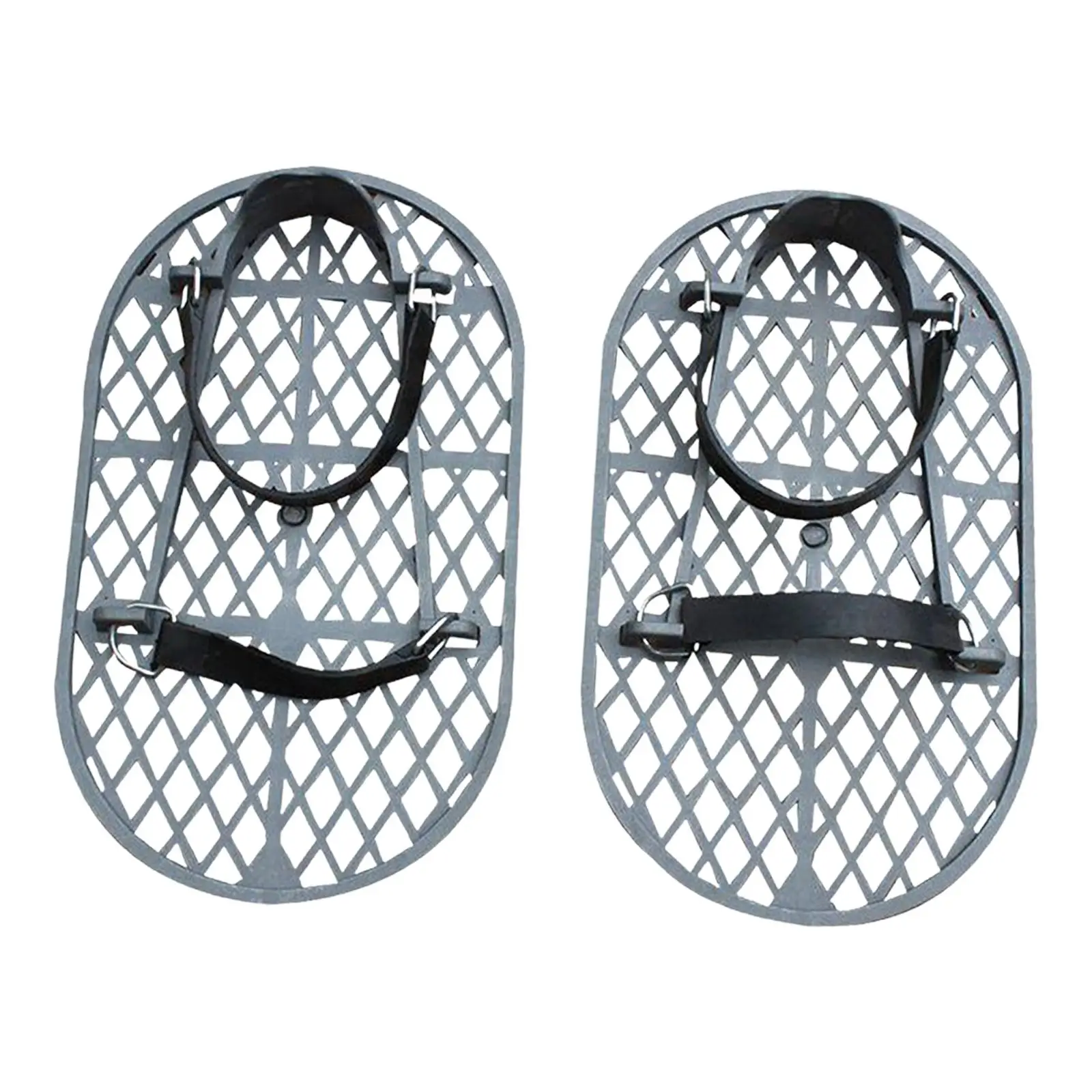 Cement Polishing Shoes Footwear Quick Release Hooks Adjustable Fit Multifunctional Reduces Footprint with Widened Straps