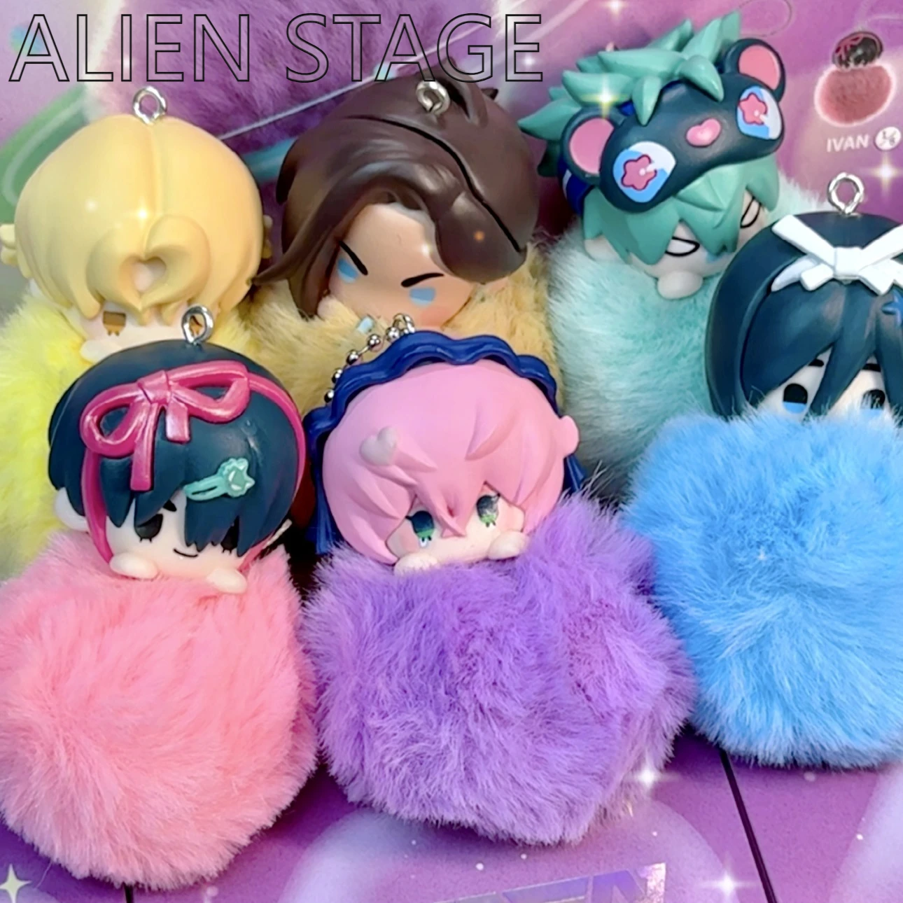 

【Spot】Мультфильм аниме Alien Stage Free Stage Series, плюшевая игрушка, глухая коробка, милая плюшевая сумка с подвеской, декоративная кулон, кукла, подарок для девочки