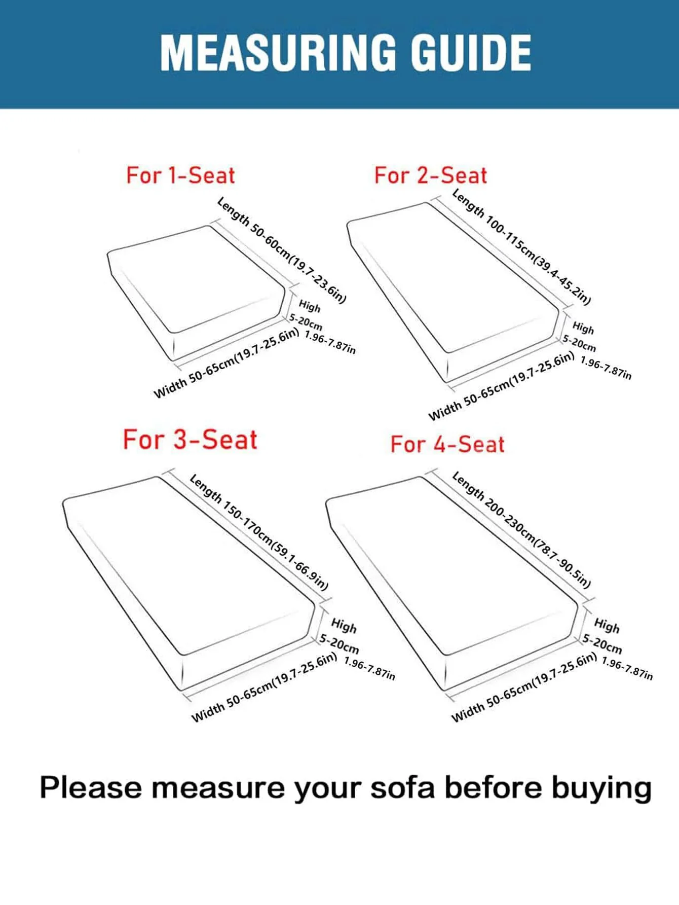 Solid Color Cotton Velvet Anti-Slip Sectional Sofa Pad,  Modern Separate Sold Sofa Protector Slipcover for Seat Backrest Armrest