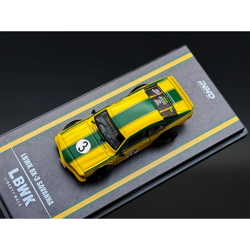 INNO In Stock 1:64 LBWK RX3 Savanna Diecast Diorama Car Model Collection Miniature Toy