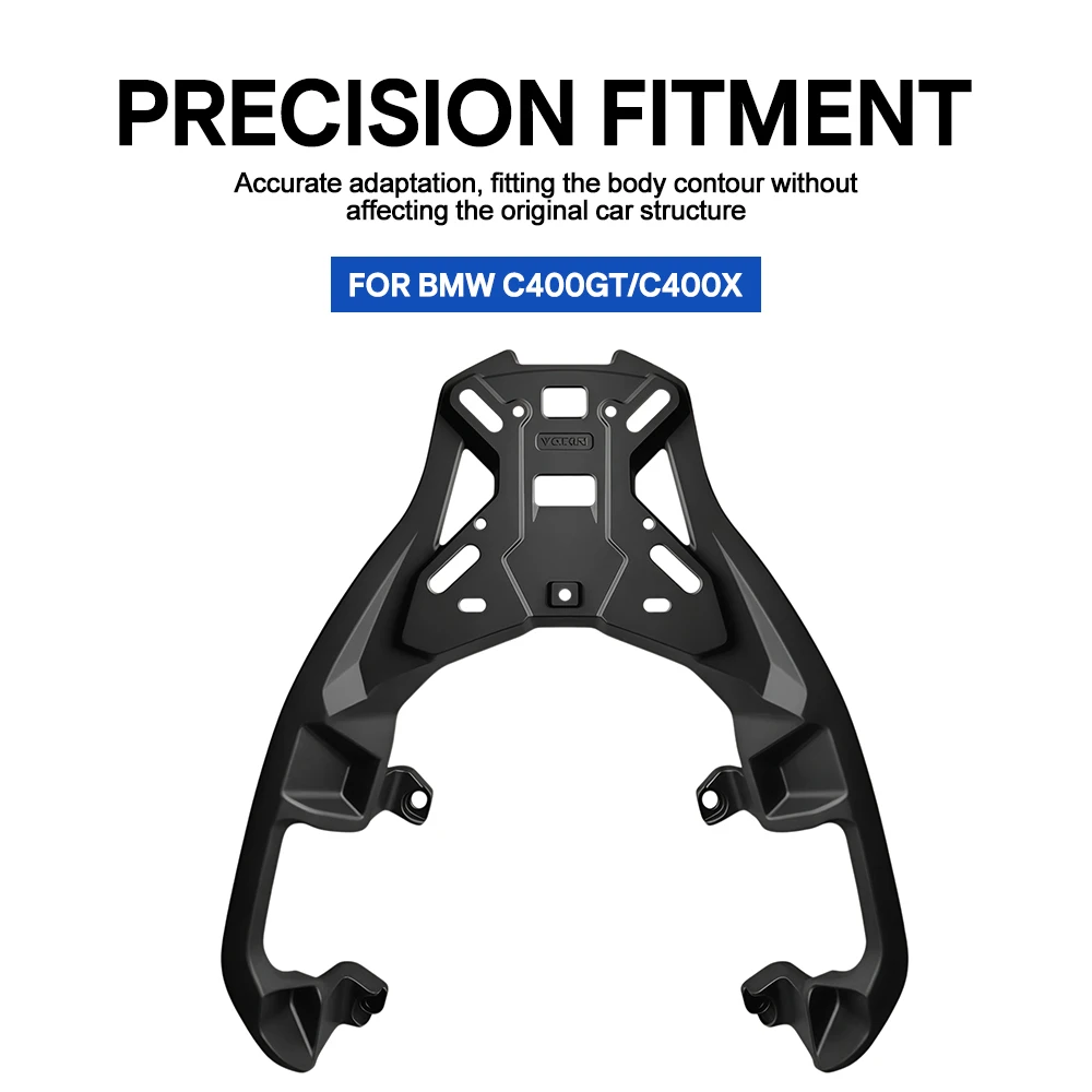 For BMW C400GT C400X VOGE SR4 Motorcycle Rear Passenger Seat Backrest Max Cushion Back Rest Pad Modification Parts Accessories