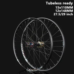 XM1850 Mountain Bike wheelset MTB Gravel bike wheel BOOST 15x110mm 12x148mm 5x141MM HG/XD/MS width 32mm tubeless rim Disc brake