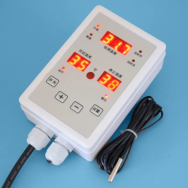 HS-670 Farm exhaust temperature control instrument Oil barrel insulation Flower nursery temperature controller