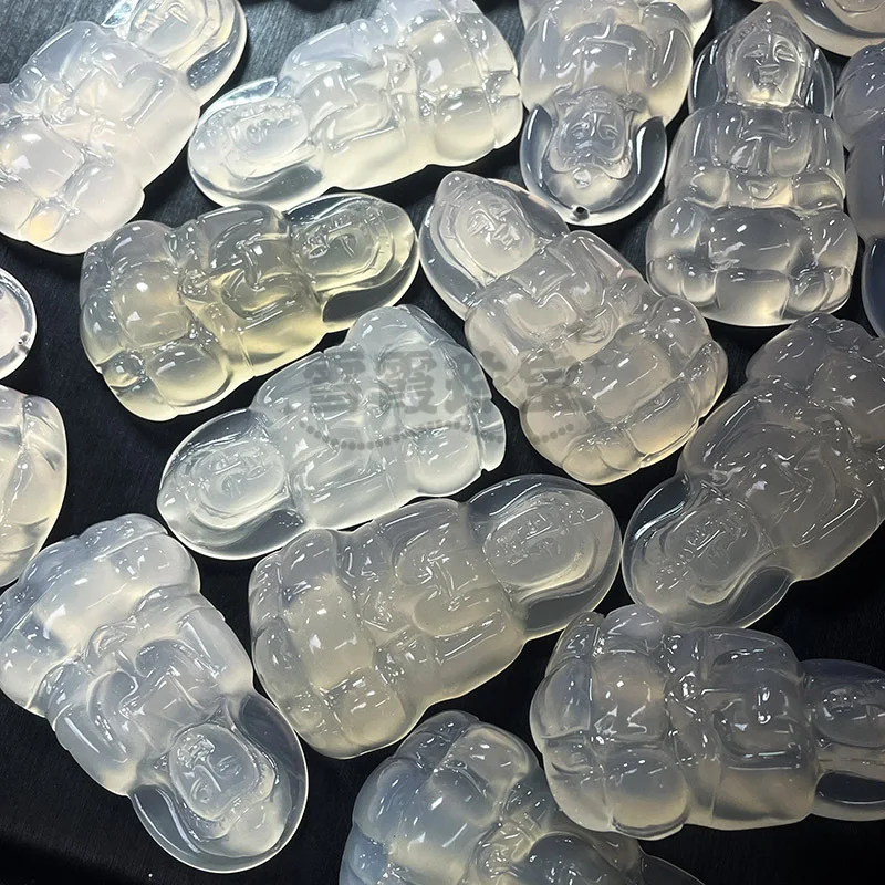 New Bottom Guanyin Agate Chalcedony Fashion Versatile
