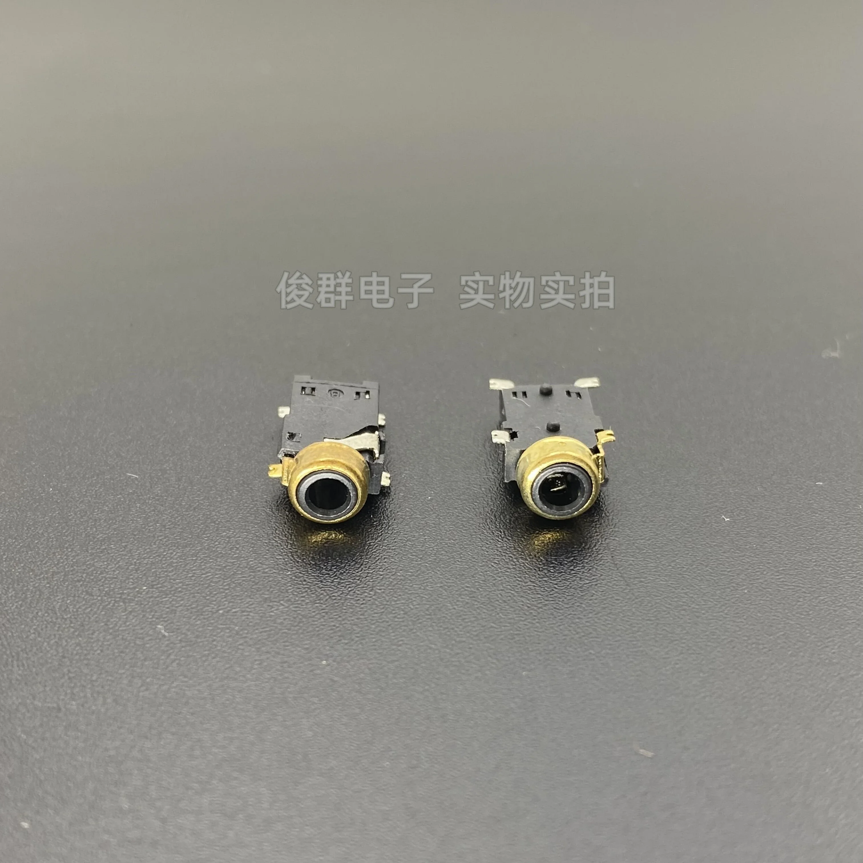 50pcs/high quality 2.5MM audio socket headphone socket jack connector jack input and output 4 pins