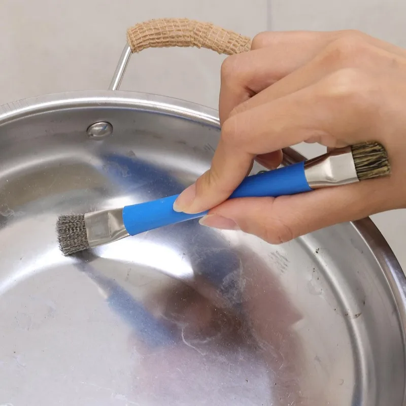 Motherboard Safe Brush PCB Cleaning Brush Anti-Static Double Headed Brush for IC Chip Mobile Phone Circuit Board Repair Tool Kit