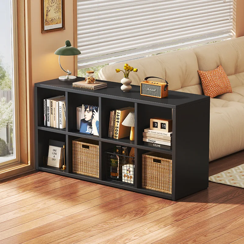 

Шкаф для хранения, напольный книжный шкаф с открытой сеткой, бесплатная комбинация, витрина для гостиной