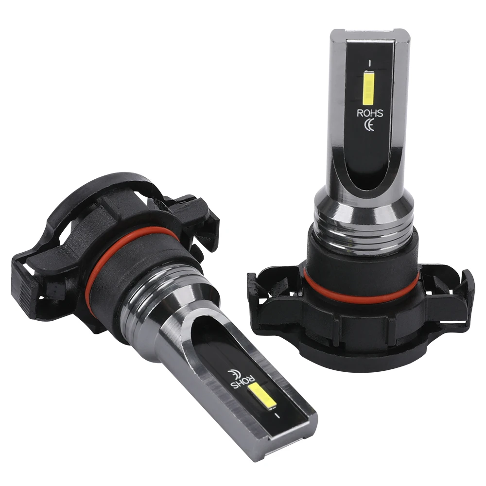 مصباح ضباب ليد لسيارة جيب ، PSX24W ، DRL ، Canbus ، جراند شيروكي Wk2 ، Wrangler jk ، باتريوت ، دودج تشارجر ، شيفروليه كابتيفا ، سوبارو ، 2