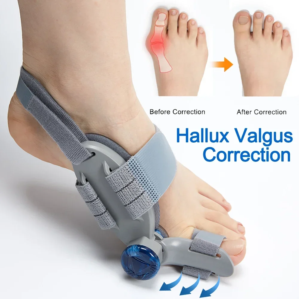 Splint Big Toe Straightener Hallux Valgus Correction Orthotics Foot Bone Thumb Adjuster Correction Pedicure brace