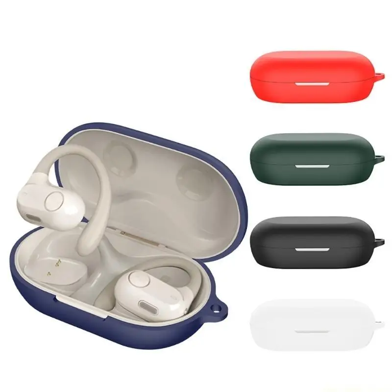 F62C Universal Silicone Case Skin for IFLYBUDS AIR Earphones Cover Protector Easy to Clean Multiple Colors Available