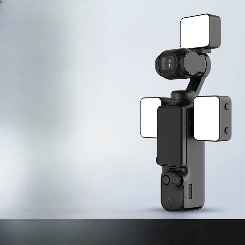 

Magnetic filling light motion camera three color temperature adjustment