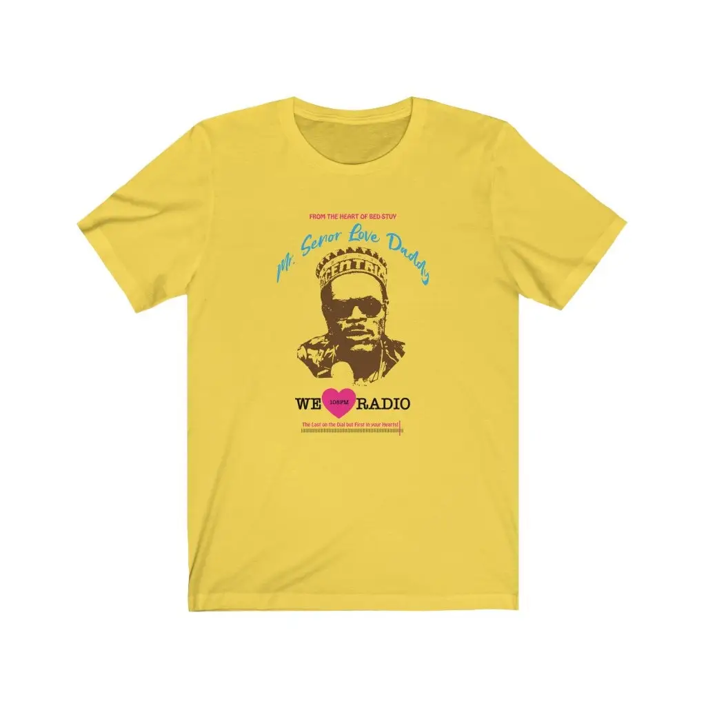 Mr. Señor Love Daddy T-shirt. Do the Right Thing. Spike Lee.