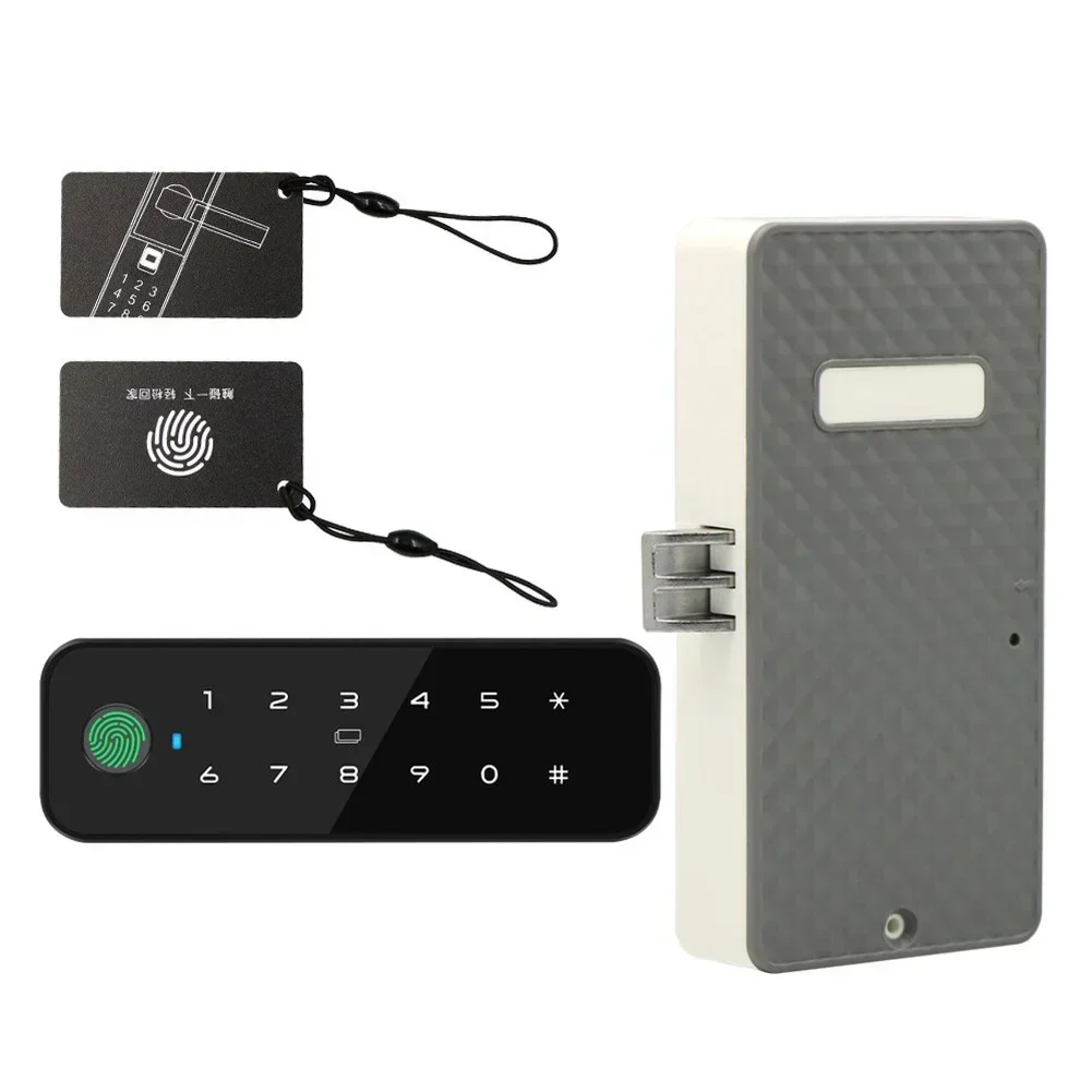 

Smart Cabinet Door Lock with Fingerprint NFC Password and App Control for Secure and Convenient Access to Your Cabinets