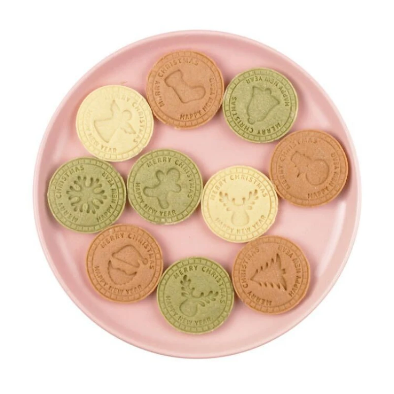 Weihnachten Können Sauce Sandwich Cookies Form 3d Kunststoff Unregelmäßigen Dreidimensionale Cookie Presse-typ Backen Haushalt Stempel Cutter