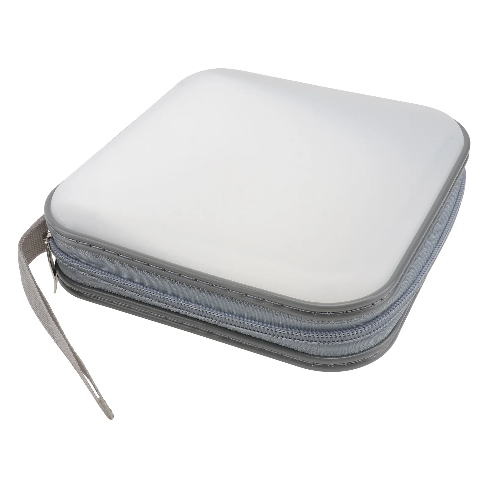 40 Capacity Dvd CD Bag Holder Pouch Car CDs Case Organizer Storage White Protector