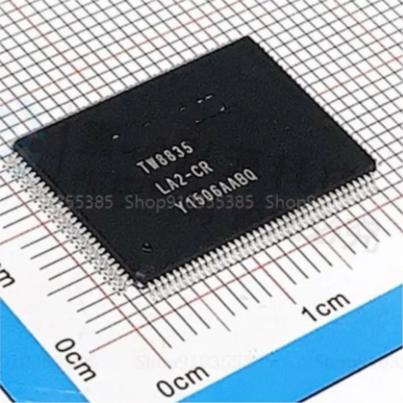 2-10PCS New TW8835-LA2-CR TW8835 video processing chip LQFP80