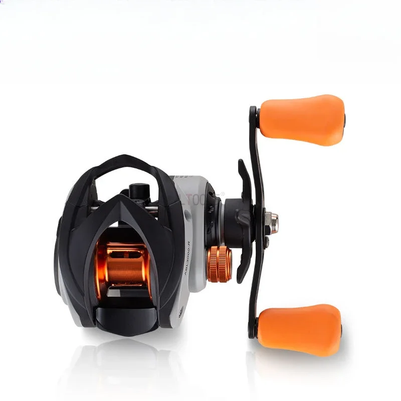 ABL3000 Baitcasting Fishing Reel 7.1:1 Gear Ratio 7kg Max Drag System 6+1BB for Bass Feshwater Saltwate Bass Trout Carp Fishing