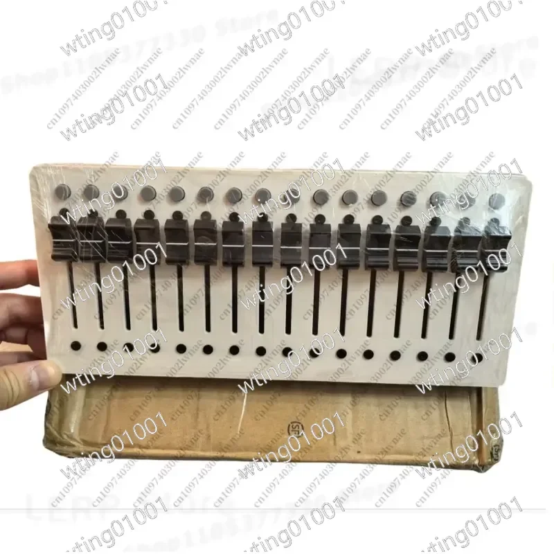 for HUI Mixer Console 16 Track MIDI Controller with Protools Support and Mackie CC Mapping for Enhanced Audio Workflow
