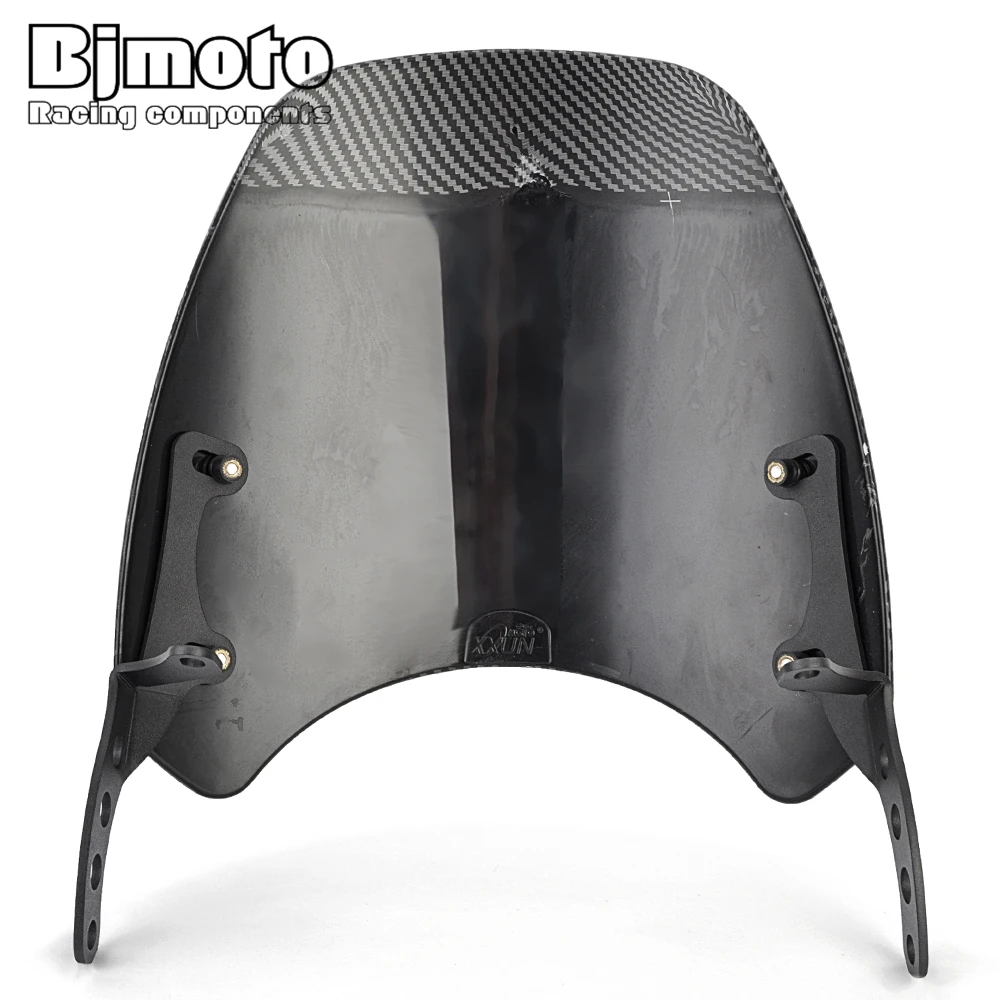 Motorcycle Windshield For Kawasaki Eliminator 500 Eliminator500  2024-2025 Windscreen Wind Deflector Shield