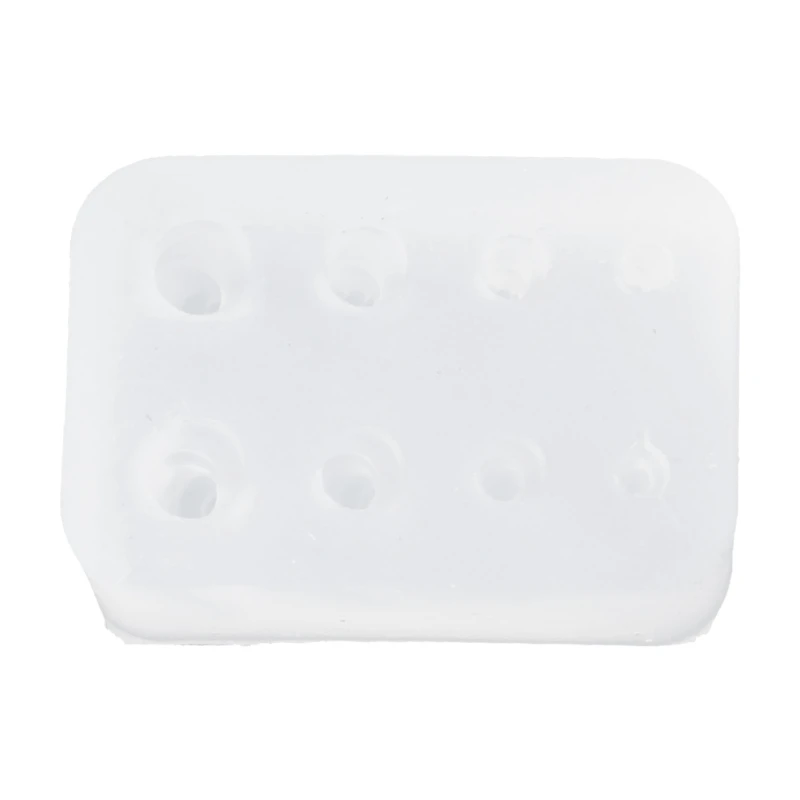 Molde silicone prático alcance rápido para mini chifres animais, durável, faça você mesmo, chifres molde silicone