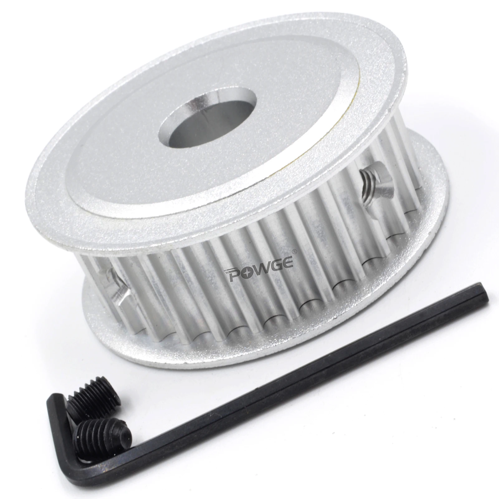 POWGE 30 teeth HTD 5M Timing Pulley AF Bore 5/6/6.35/7/8/10/12/14/15/16/17/18/19/20/25/30 for HTD5M belt width 10/15/20/25mm 30T