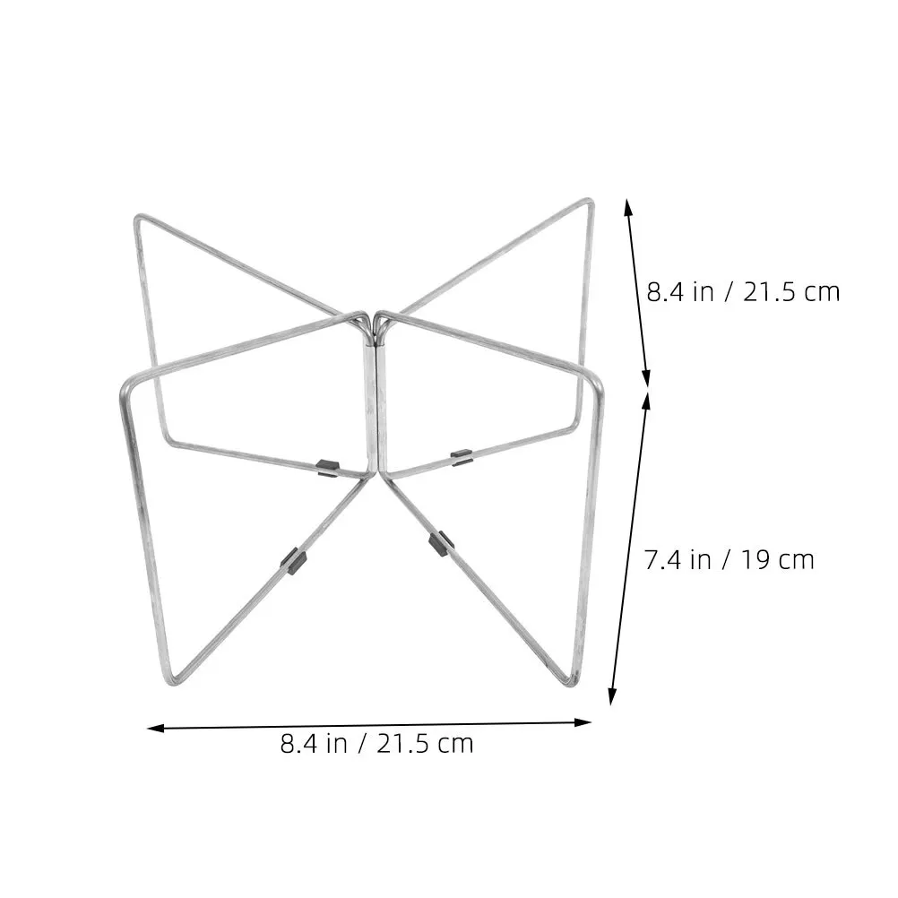 الفولاذ المقاوم للصدأ طوي التخييم حالة حامل معزول برودة حامل المحمولة مستقرة في الهواء الطلق نزهة صندوق والعتاد المنظم الرف