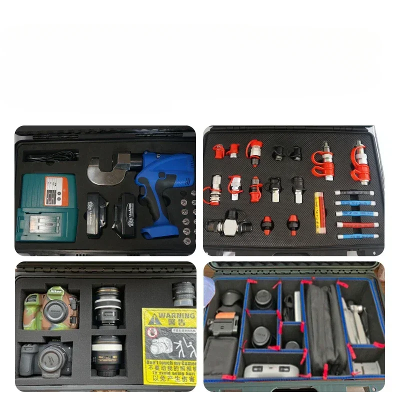 Impermeável Multi-Purpose Tool Boxes, Tactical Box, Equipamento Profissional Caixa de Proteção, UAV Camera Storage, Verde, Militar