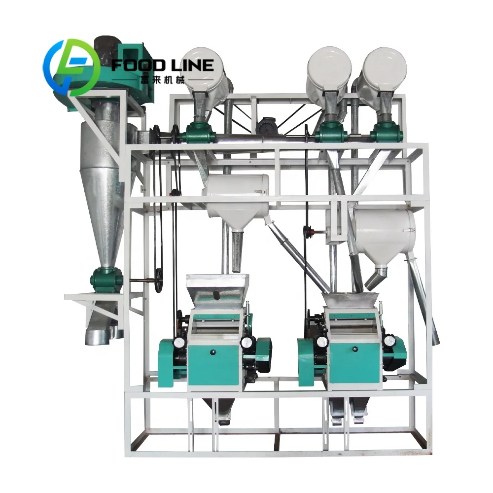 High Quality Maize Cassava Wheat Flour Milling Machine for Ghana's Grain Industry Competitive Price Essential Motor Core