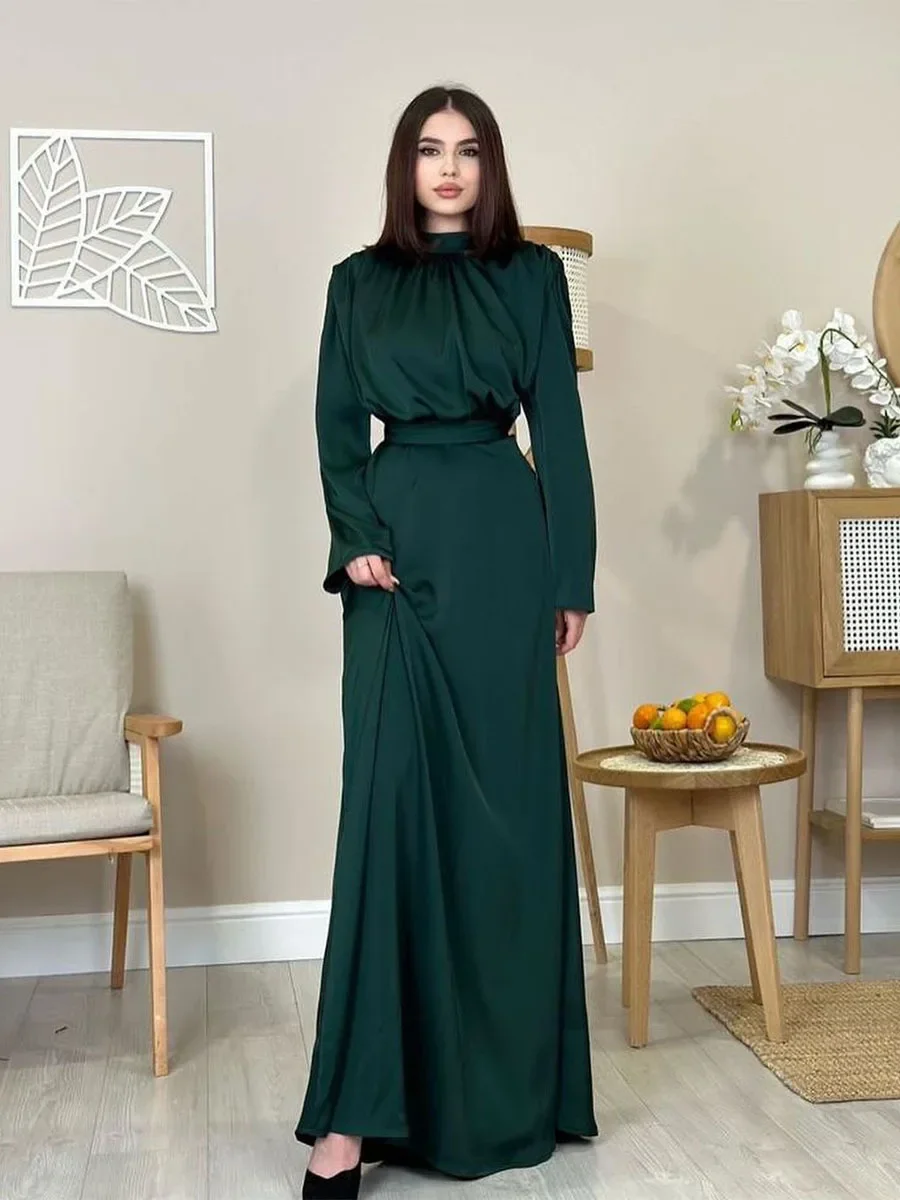 Eid women Party Dress for woman Jalabiya Abaya Ramadan Long Dresses Abayas Woman Kimono Robe Caftan Vestidos Largos 2024