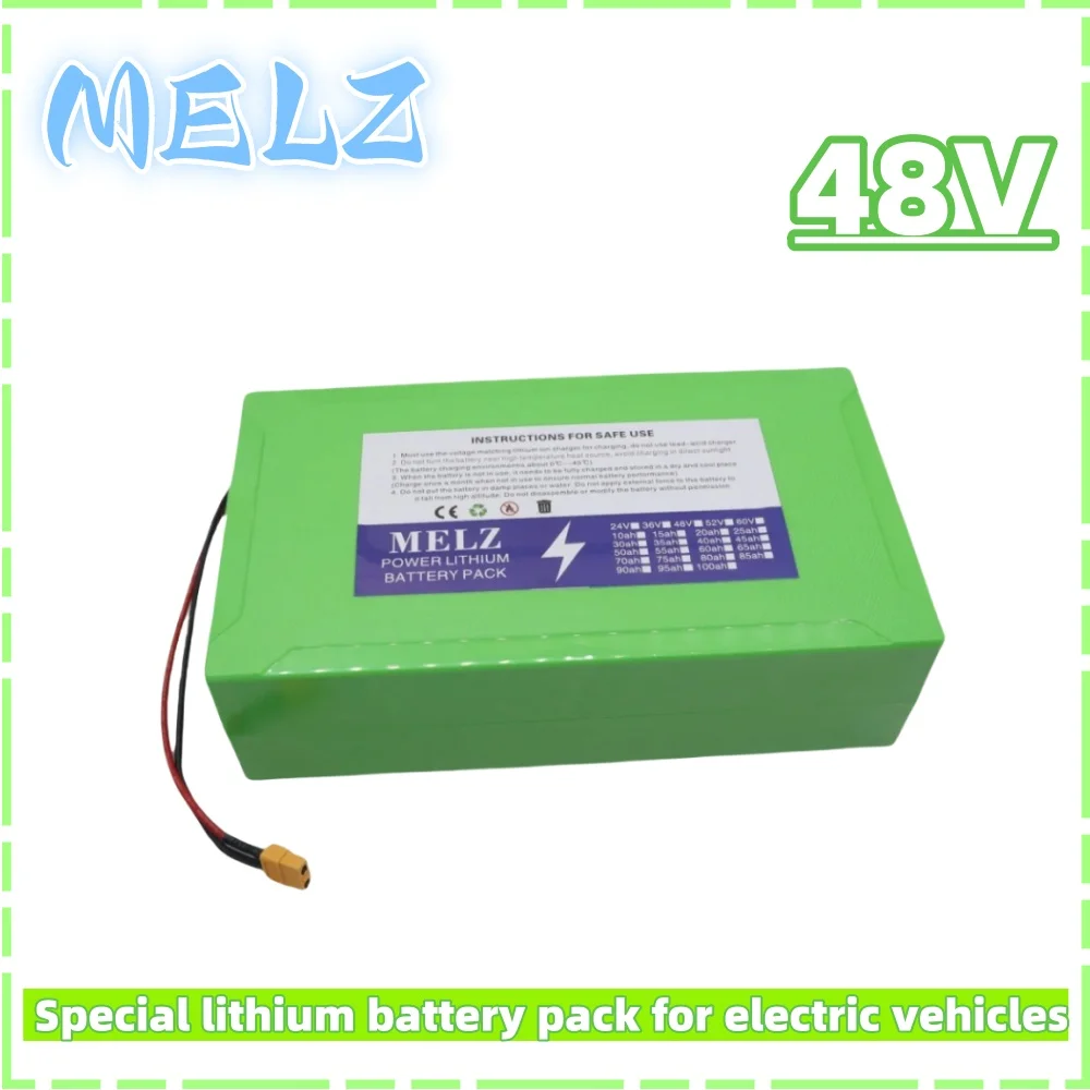 Air fast transportation New Full Capacity Power18650 Lithium Battery48V20-30AH Lithium Battery Pack 13S6P Suitable for 250-2000W